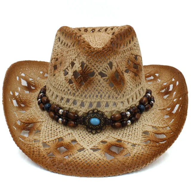 Adventure-Ready Straw Cowboy Hat - Image 2