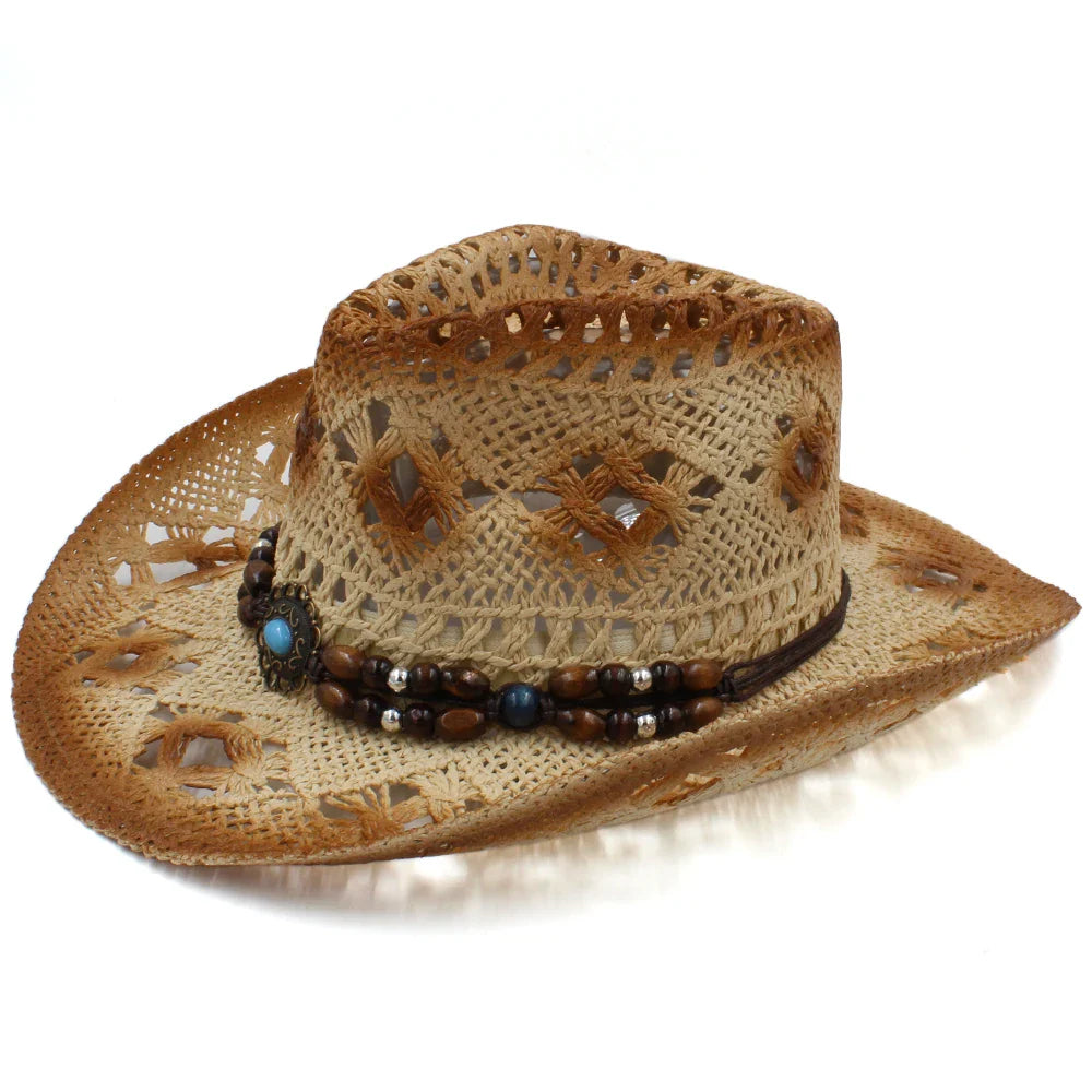Adventure-Ready Straw Cowboy Hat - Image 4