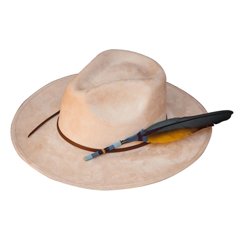 Aristocratic Attire Burning Feather Fedora - Image 3