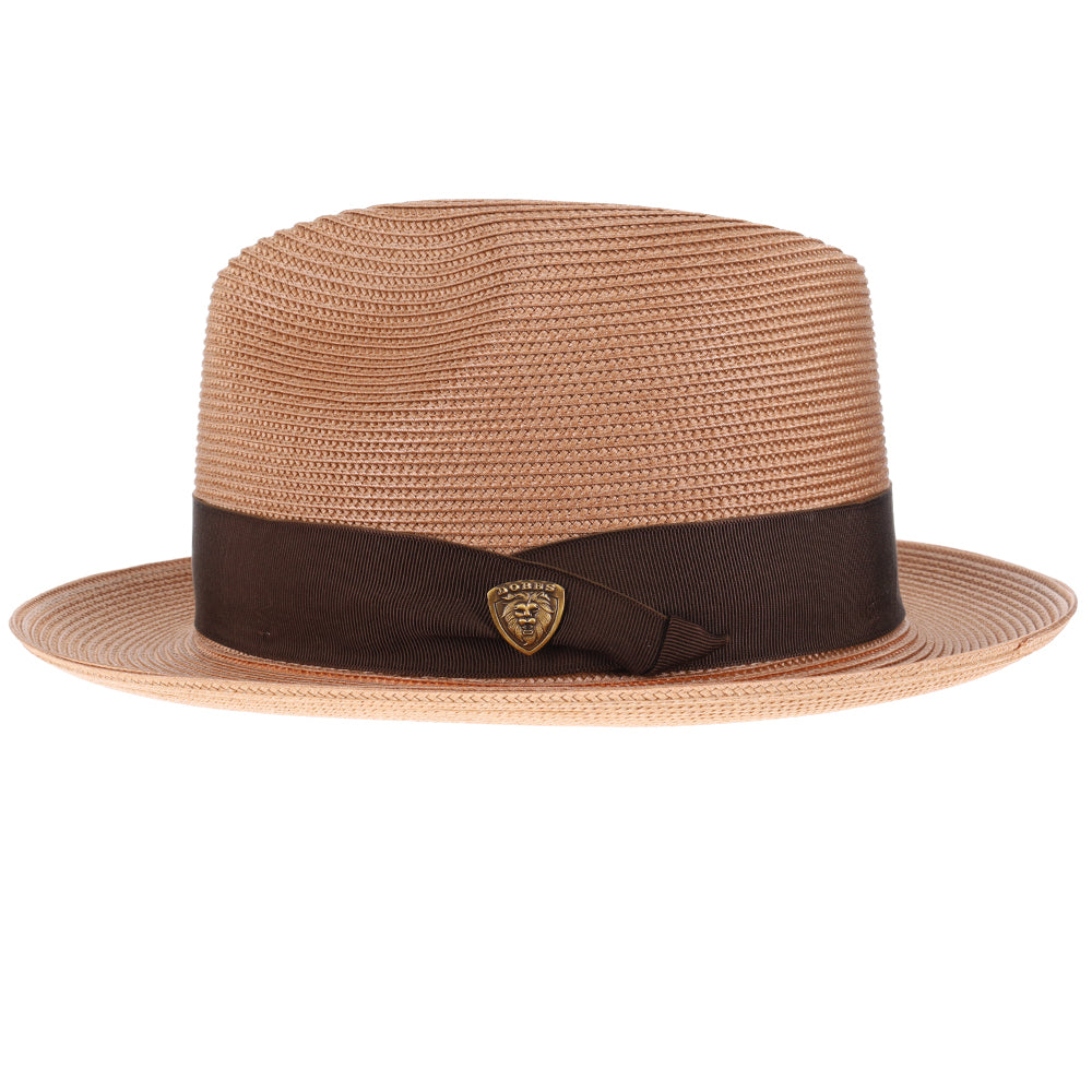 Black Straw Fedora Hat - Image 20