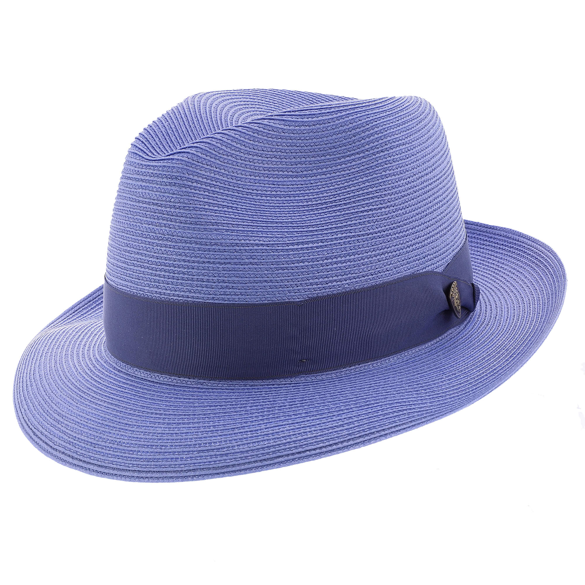 Black Straw Fedora Hat - Image 27