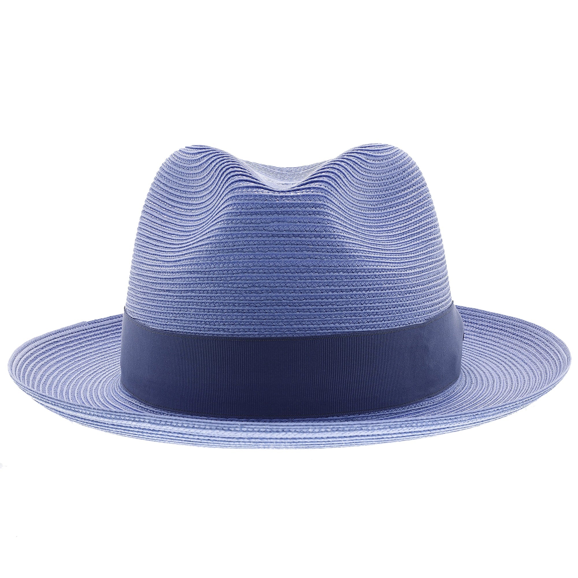Burgundy Straw Fedora Hat - Image 15
