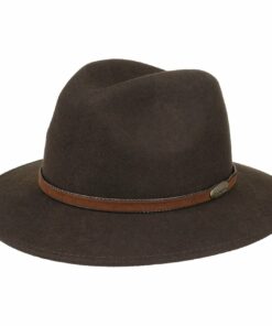 Casual Traveller Felt Fedora Hat