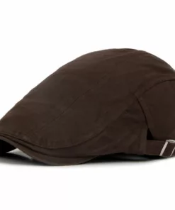 Casual Washed Cotton Spring Summer Flat Cap