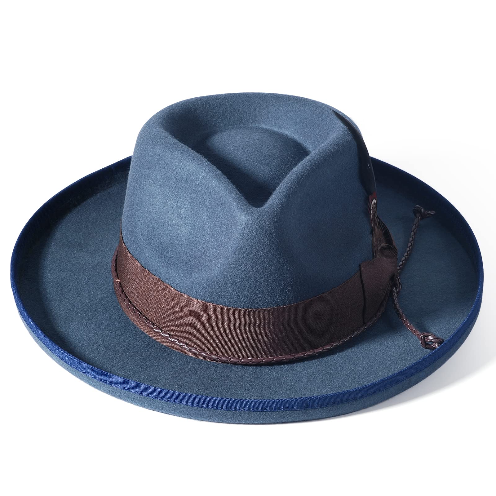 Chic Nomad Fedora Felt Hat - Image 2