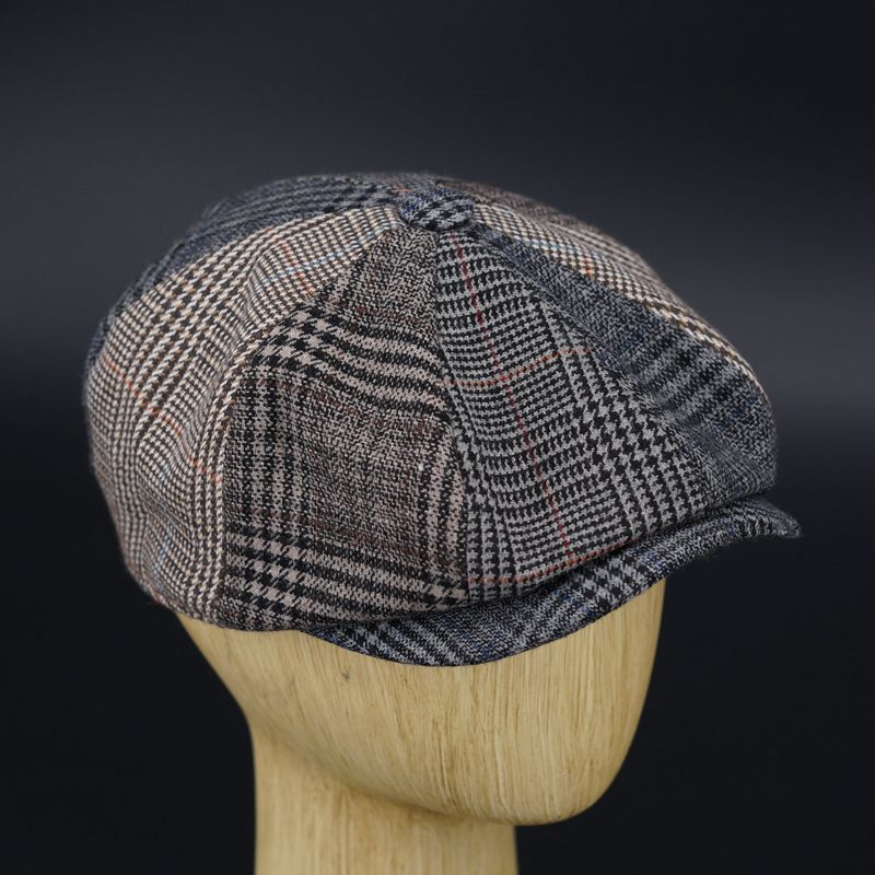 Chic Wool Newsboy Cap - Image 3
