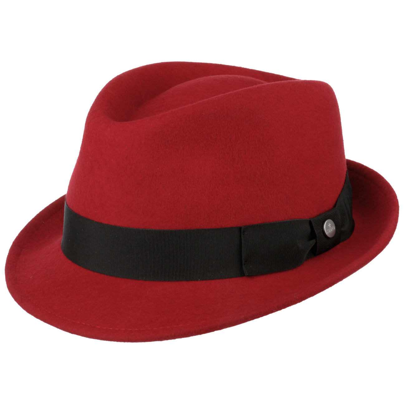 Classic Felt Trilby Fedora Hat - Image 6