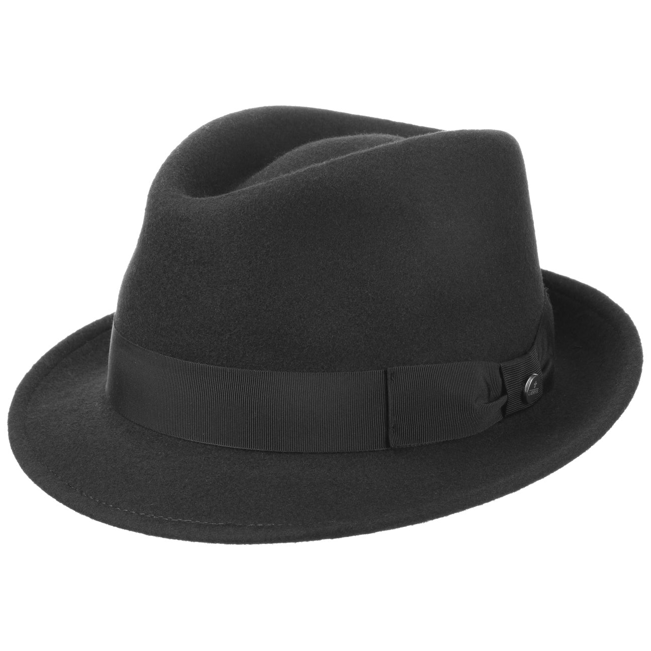 Classic Felt Trilby Fedora Hat - Image 7