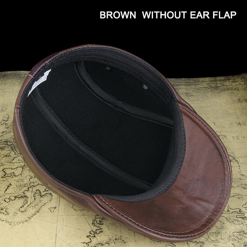 Classic leather hat - Image 8