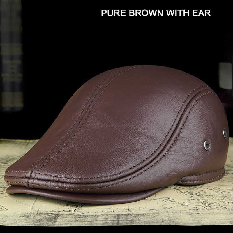 Classic leather hat - Image 9