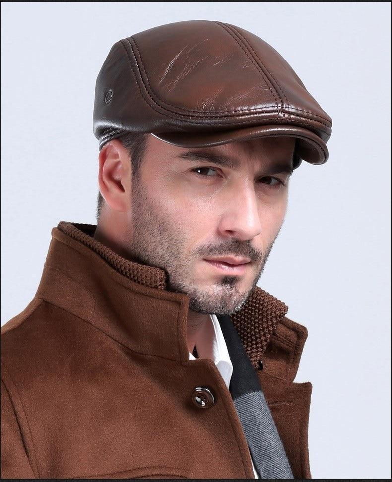 Classic leather hat - Image 2