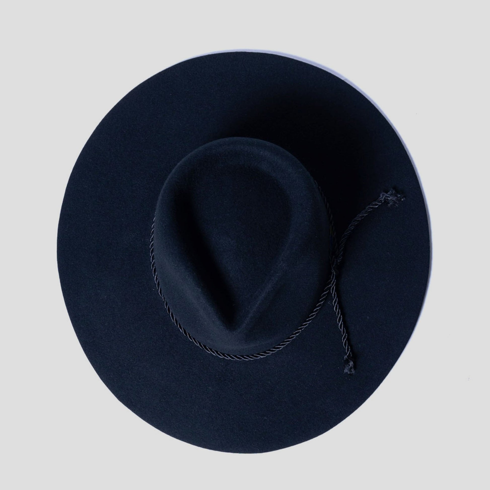 Classic Men's Felt Black Fedora Hat - Image 24