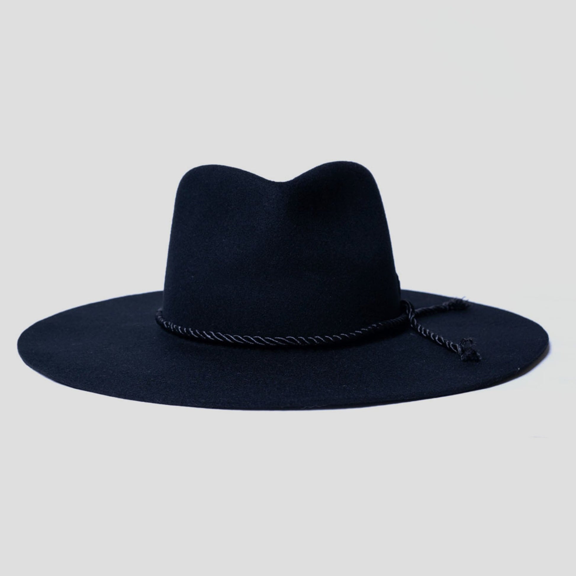 Classic Men's Felt Black Fedora Hat - Image 25