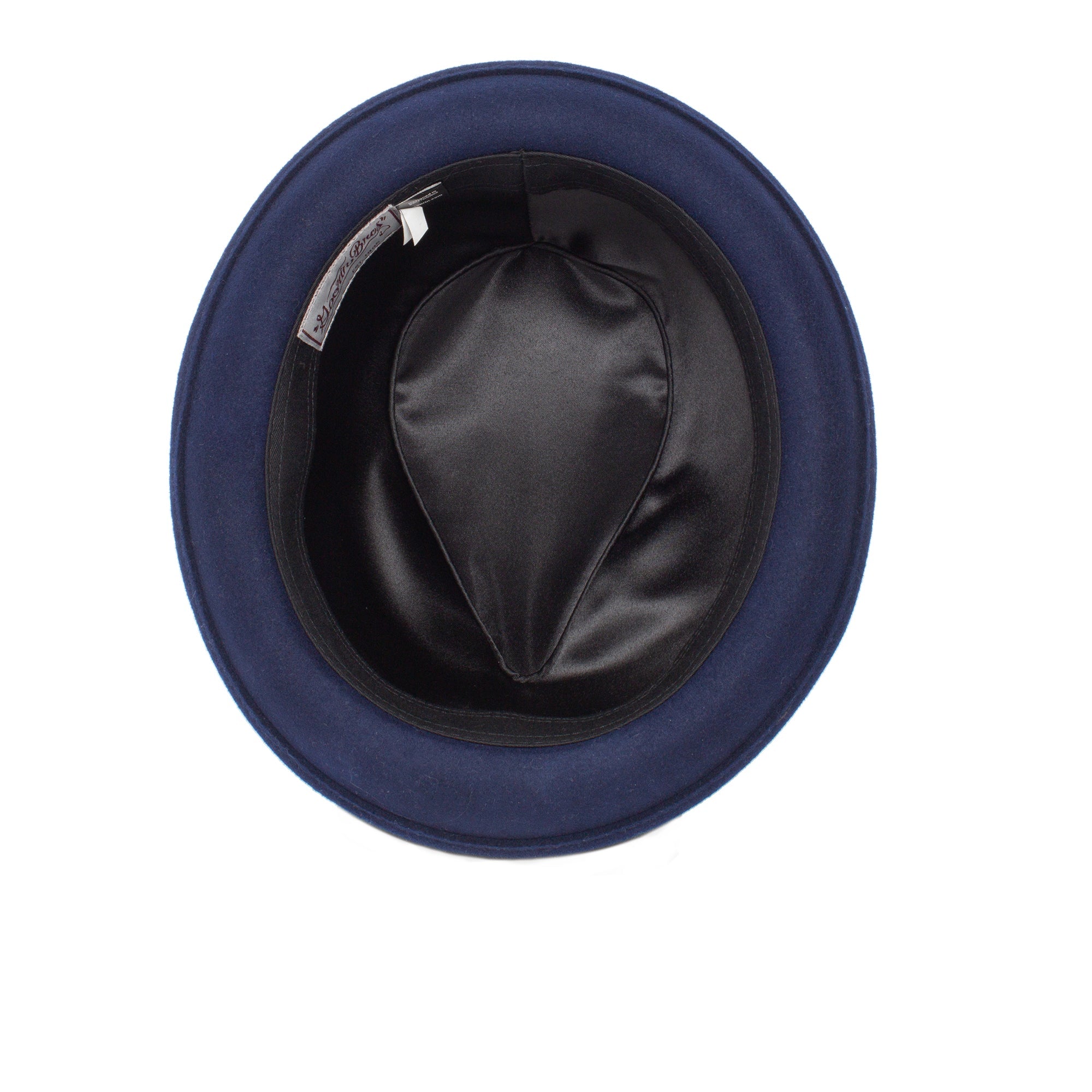 Classic Pork Pie Fedora Hat-Brown - Image 17