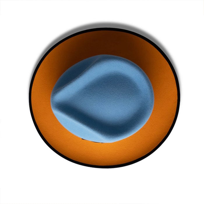 Classic Two Tone Fedora - Image 9