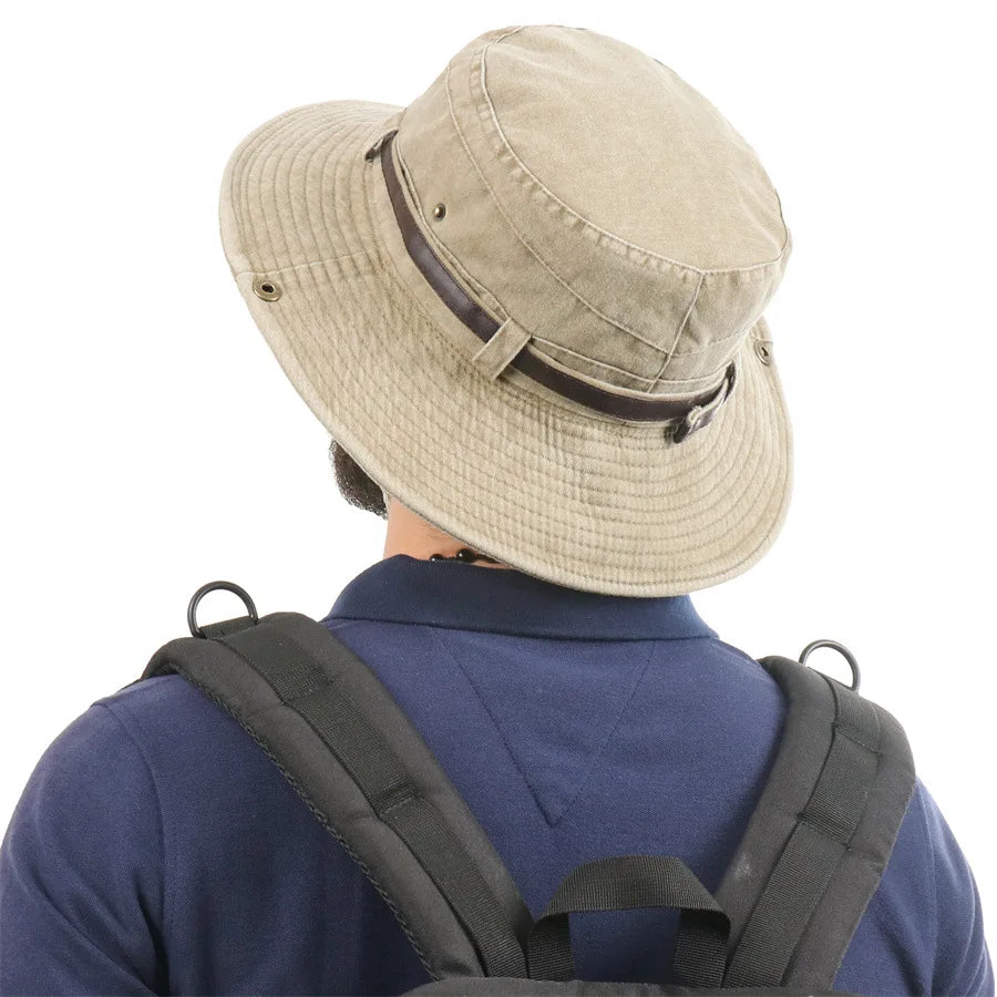 Cotton Washed Outdoor Boonie Hats Hiking Boonie Hat - Image 12