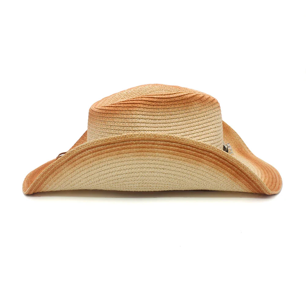 Country Charm Straw Cowboy Hat - Image 6