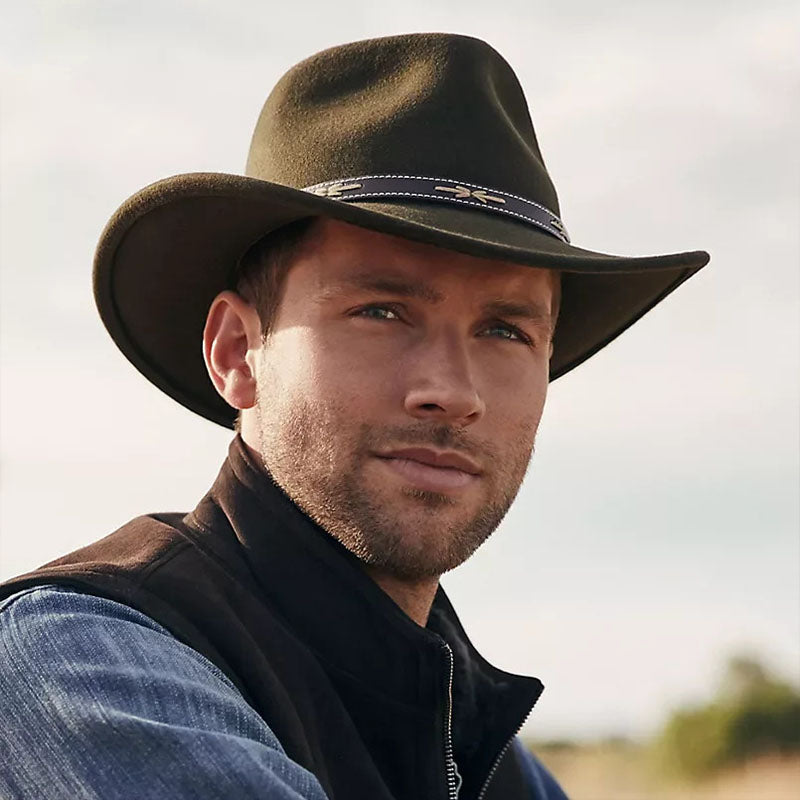 Crushable Wool Cowboy Hat - Image 7