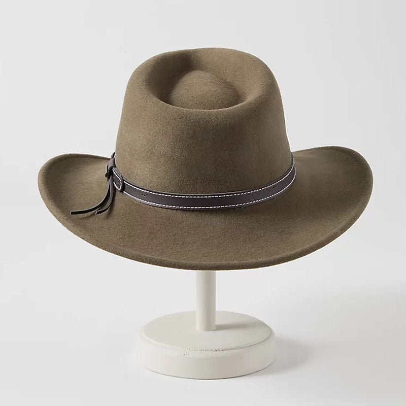 Crushable Wool Cowboy Hat - Image 6