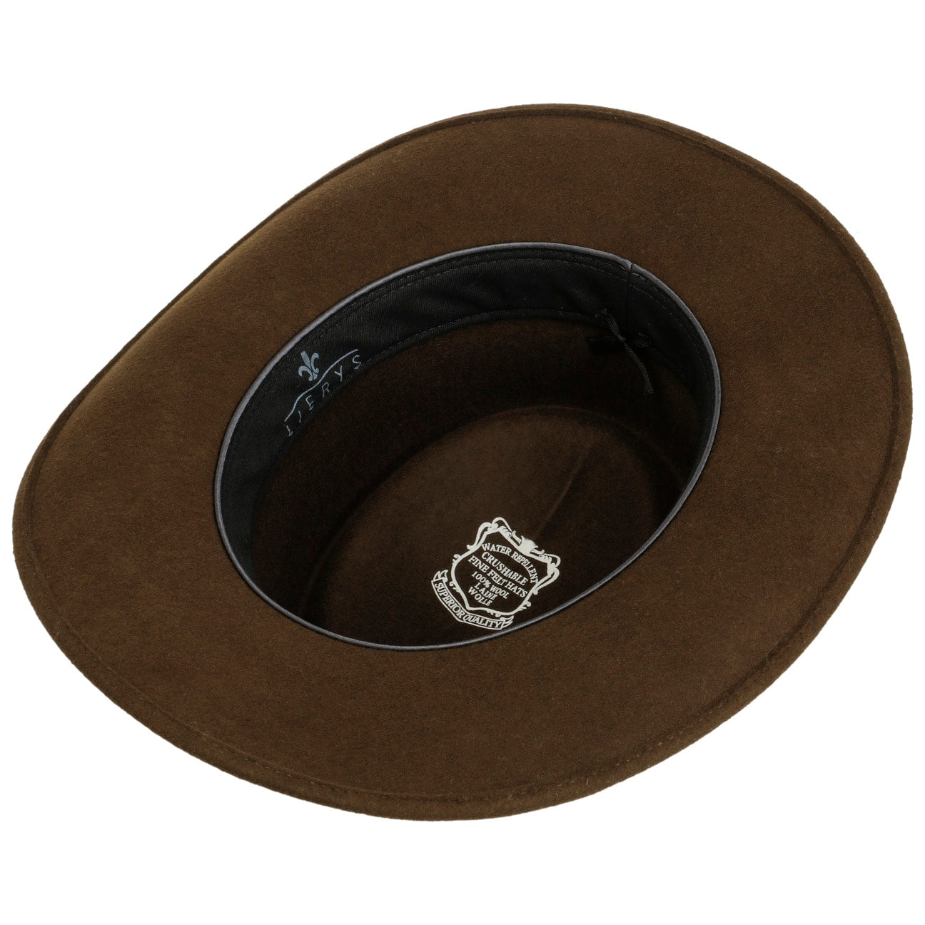 Dapper Gent's Fedora Western Wool Fedora Hat - Image 4