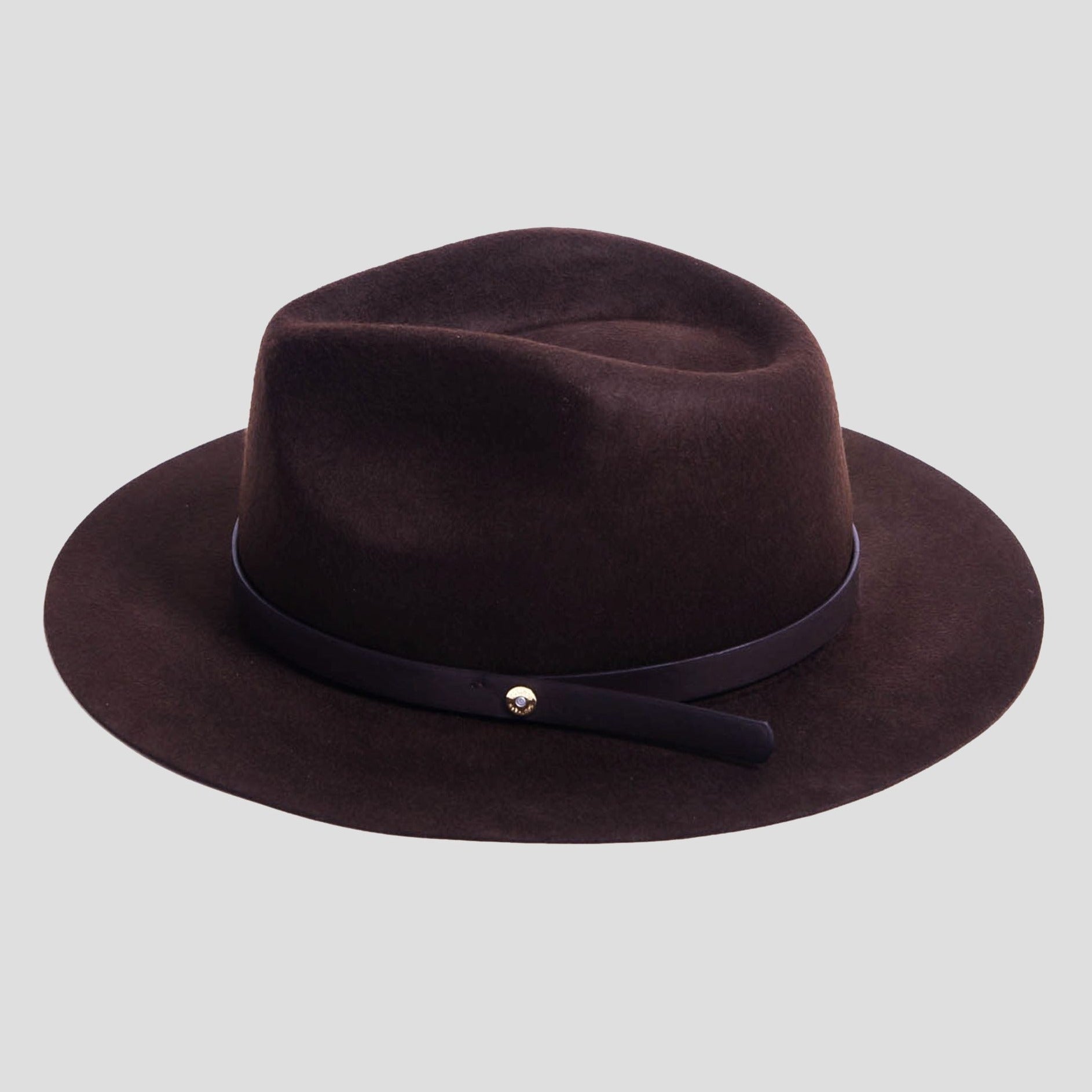 Dapper Men's Felt Fedora Hat Black - Image 20
