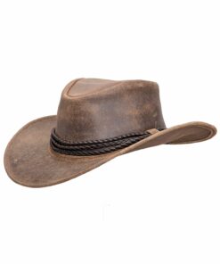 Dawson Leather Hat