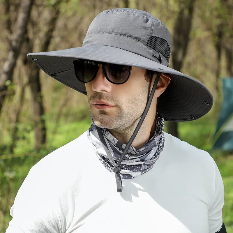Detachable Curtain Neck Protection Boonie Hat - Image 5