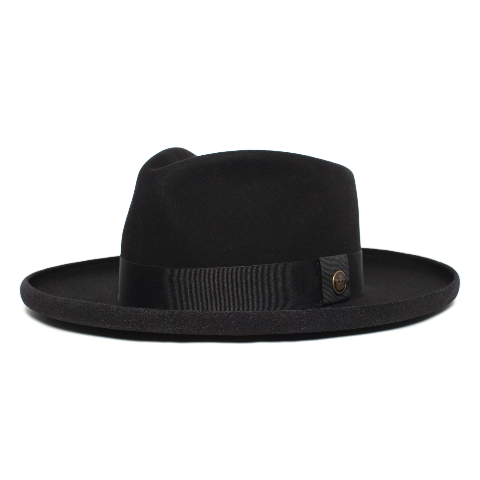 Distinctive Wide Brim Felt Fedora - Image 4
