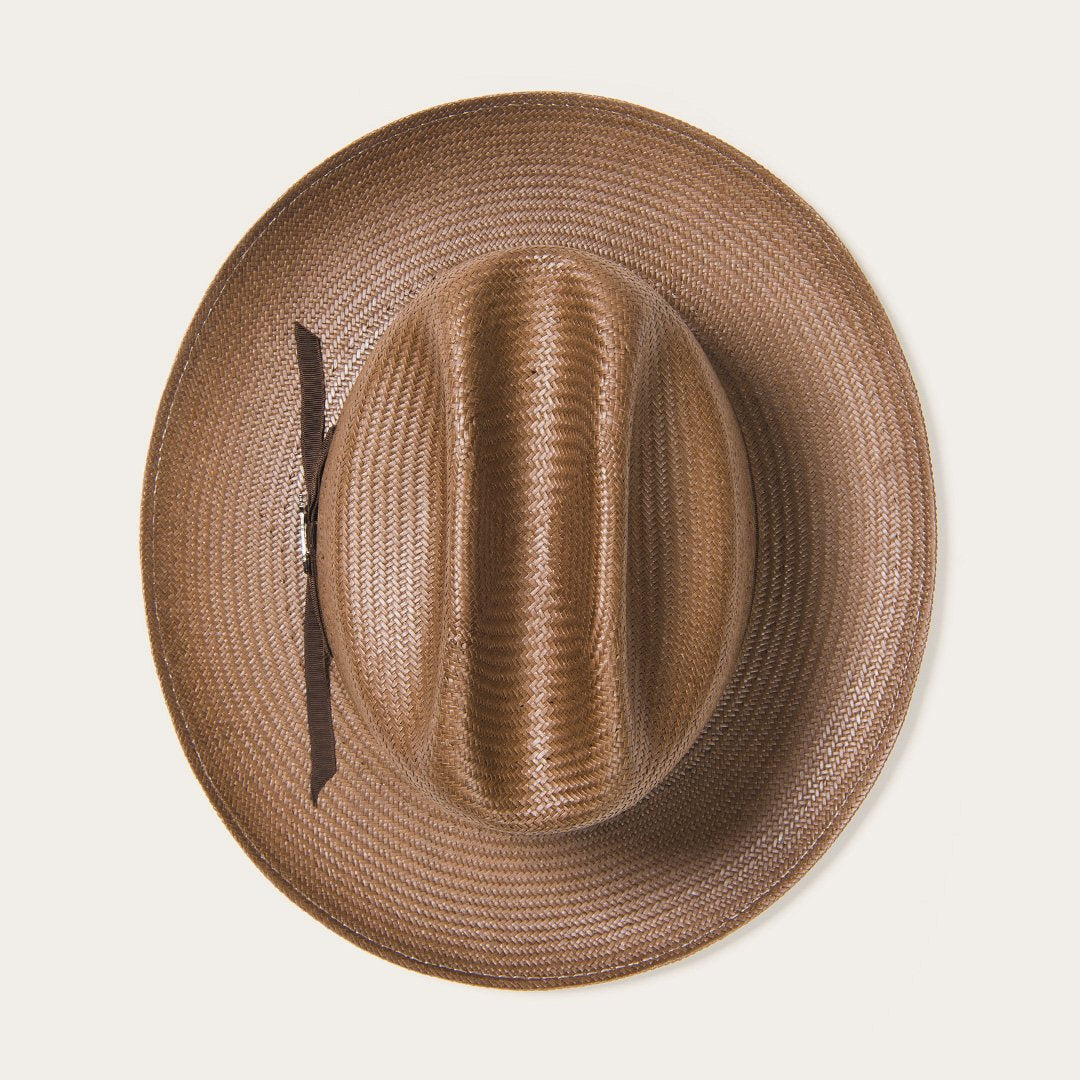 Distinguished Vented Straw Cowboy Hat - Image 6