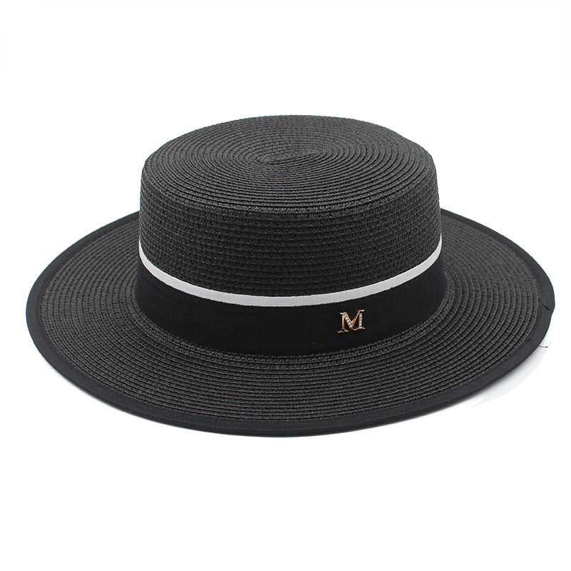 Elegant Straw Boater Hat - Image 9