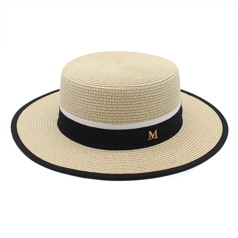 Elegant Straw Boater Hat - Image 7