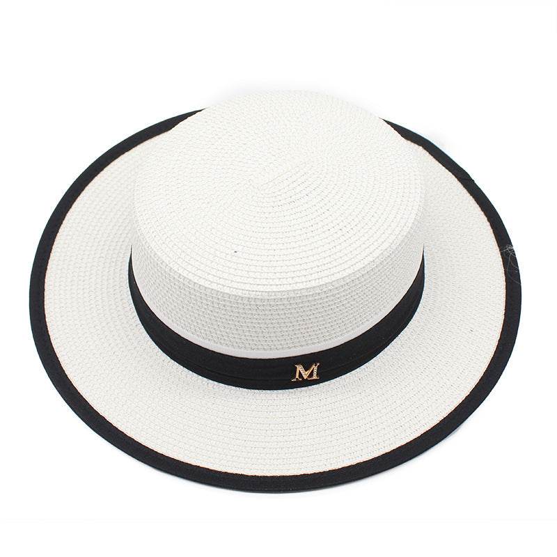 Elegant Straw Boater Hat - Image 4