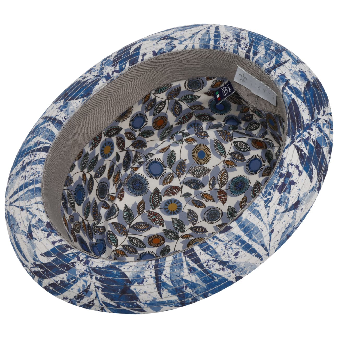 Floral Pork Pie Cloth Hat - Image 4