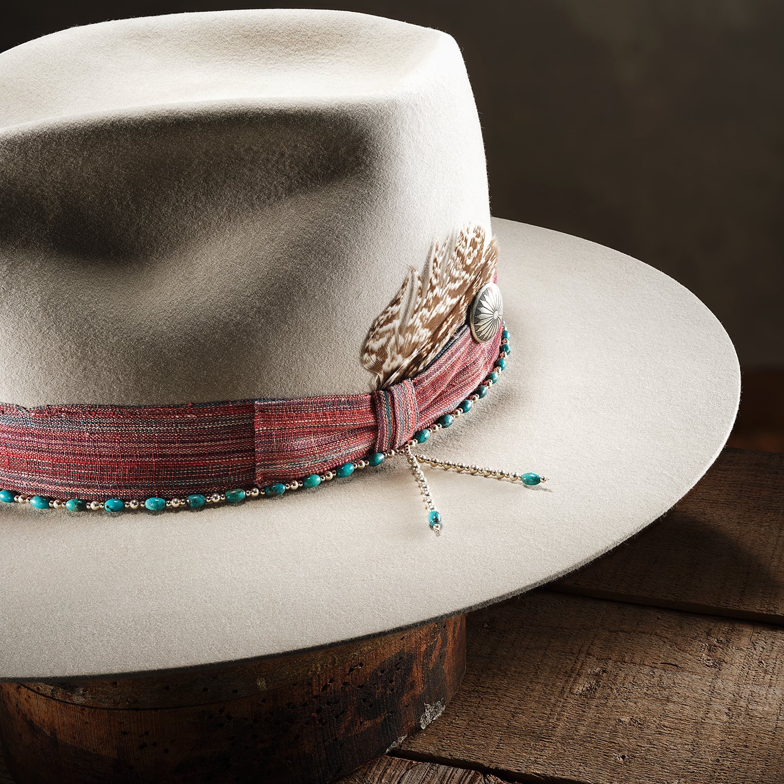 Loretto Vintage Felt Hat - Image 5