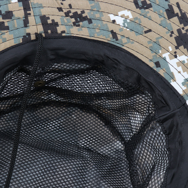 Men and Women Camouflage Large Brim Boonie Hat - Image 6