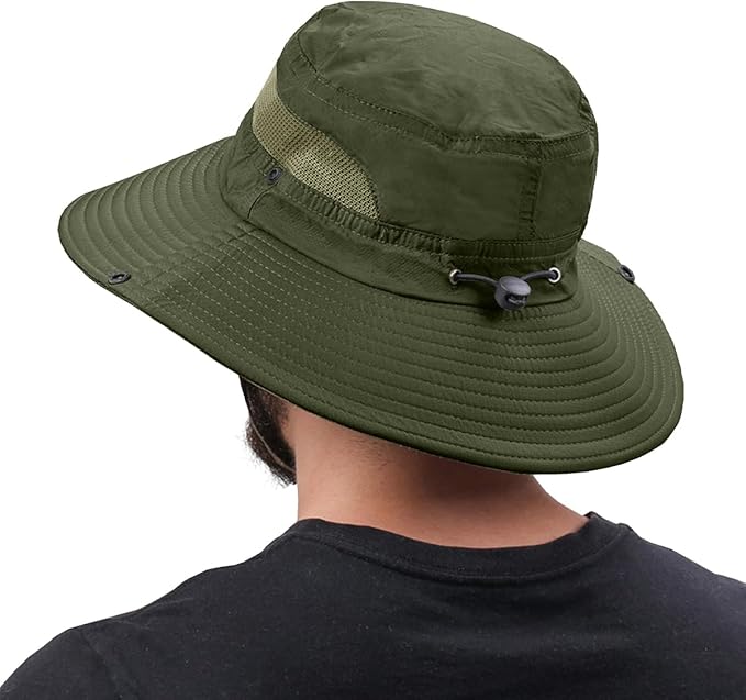 Mesh Breathable Boonie Hat For Men Women - Image 6