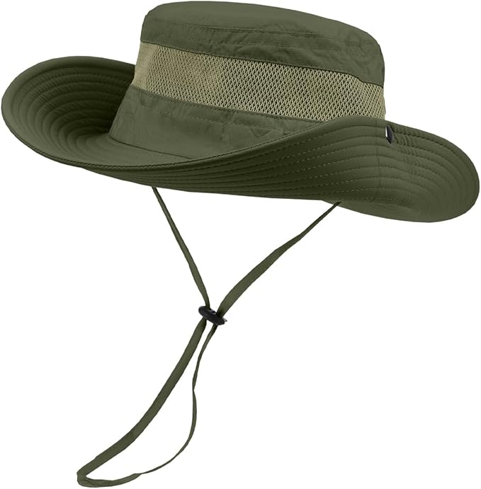 Mesh Breathable Boonie Hat For Men Women - Image 2