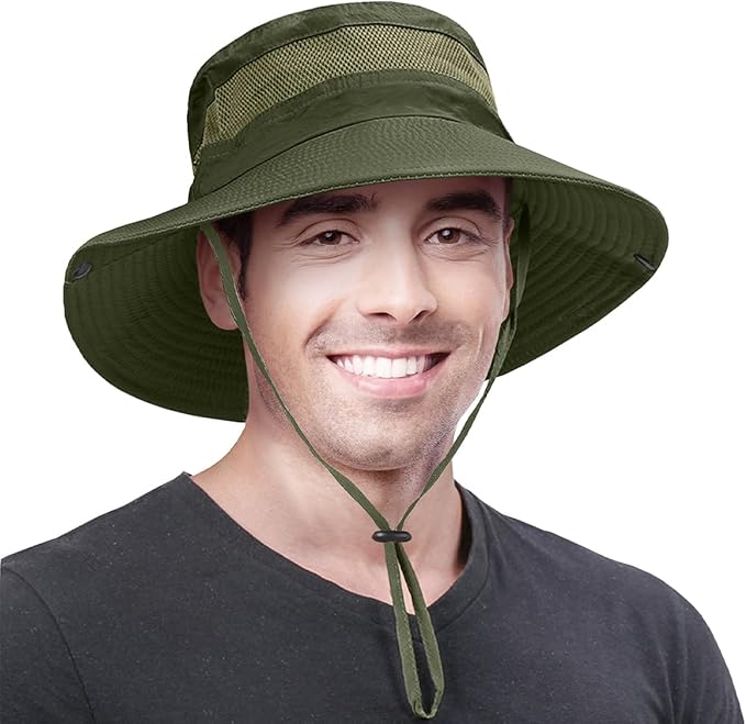 Mesh Breathable Boonie Hat For Men Women - Image 5