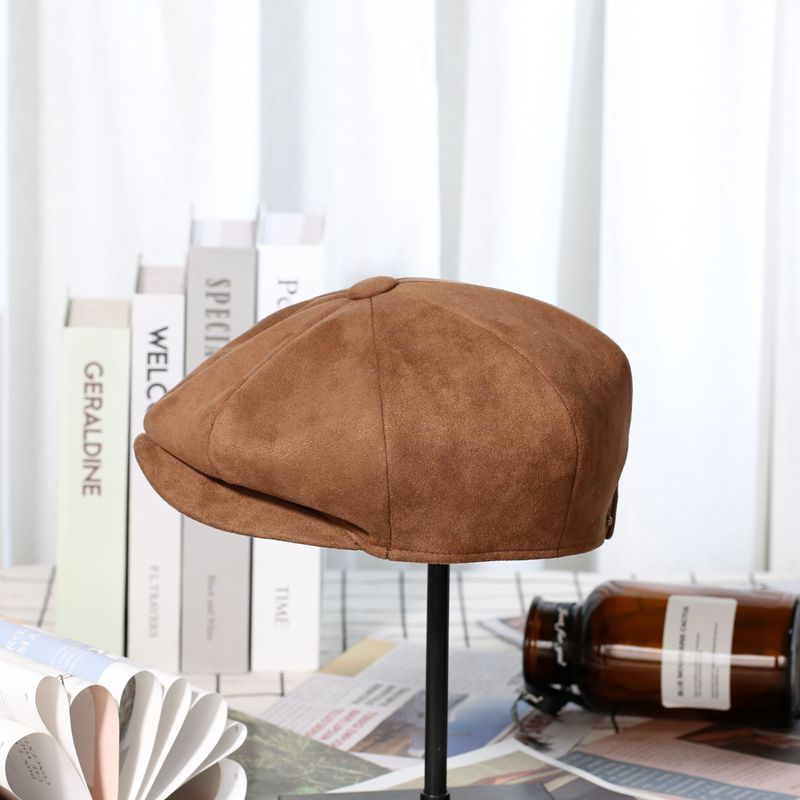 Newsboy Cap Suede - Image 5