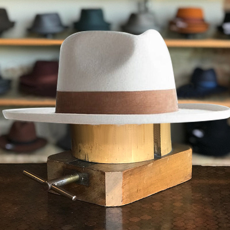 Old-World City Lights Felt Fedora - Image 8