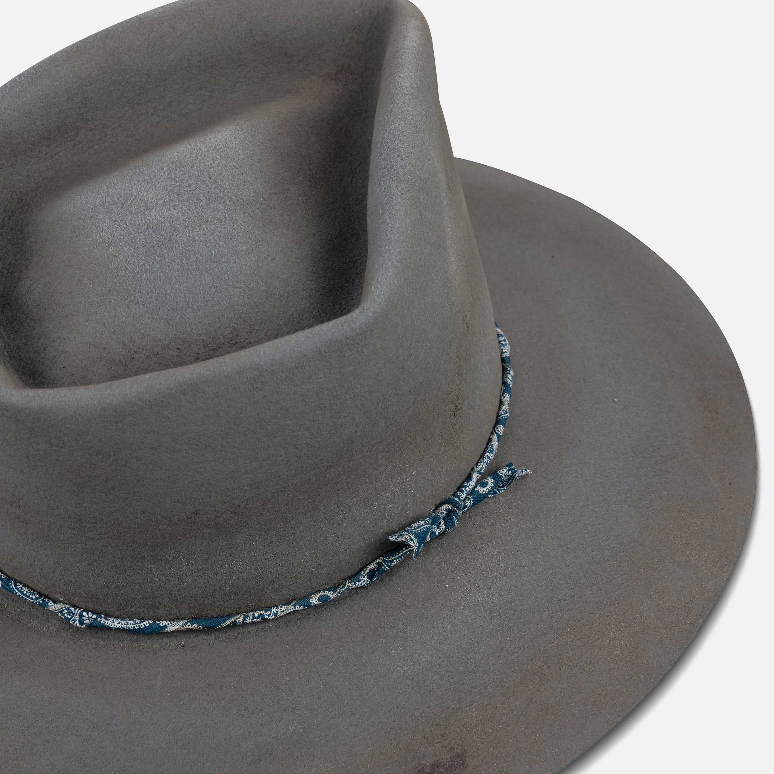Sleek and Chic Distressed Fedora - Image 7