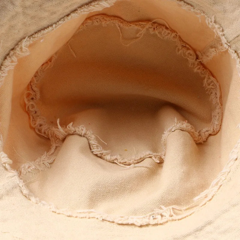 Soft Raw Hem Bucket Hat - Image 4