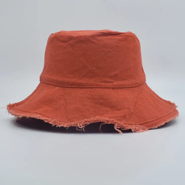 Soft Raw Hem Bucket Hat - Image 14