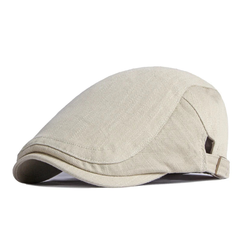 Solid Color Exquisite Fashion Flat Cap - Image 6