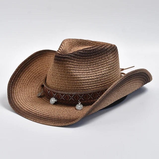 Straw Hat With Windproof Rope - Image 7