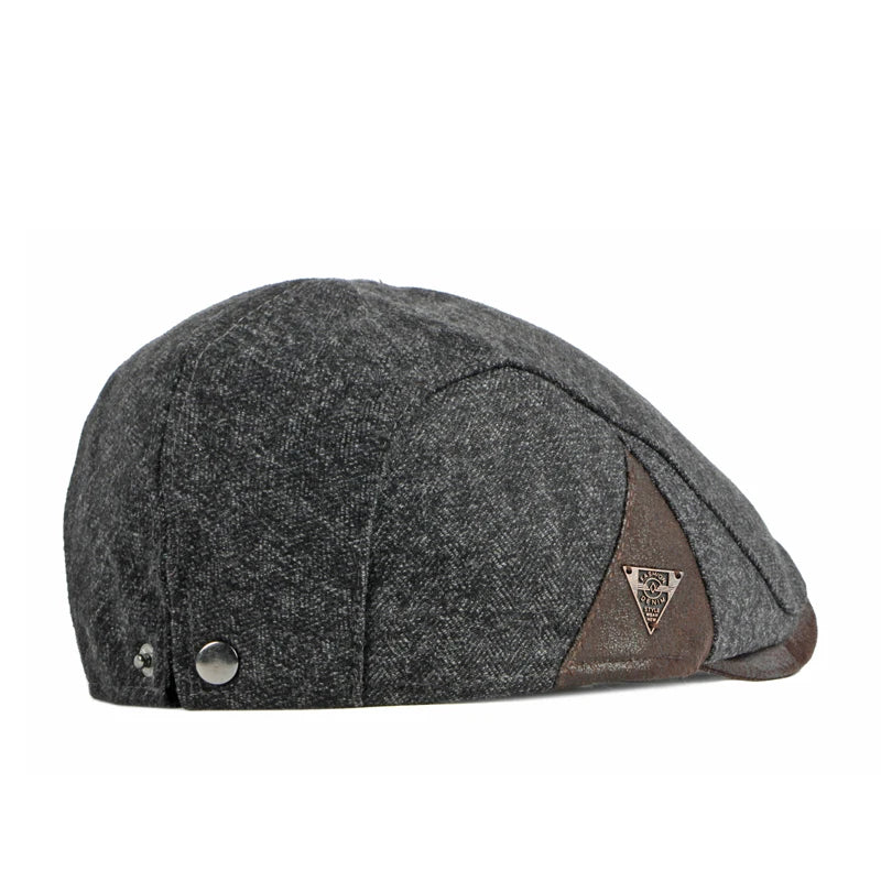 Stylish Cotton Flat Cap - Image 7
