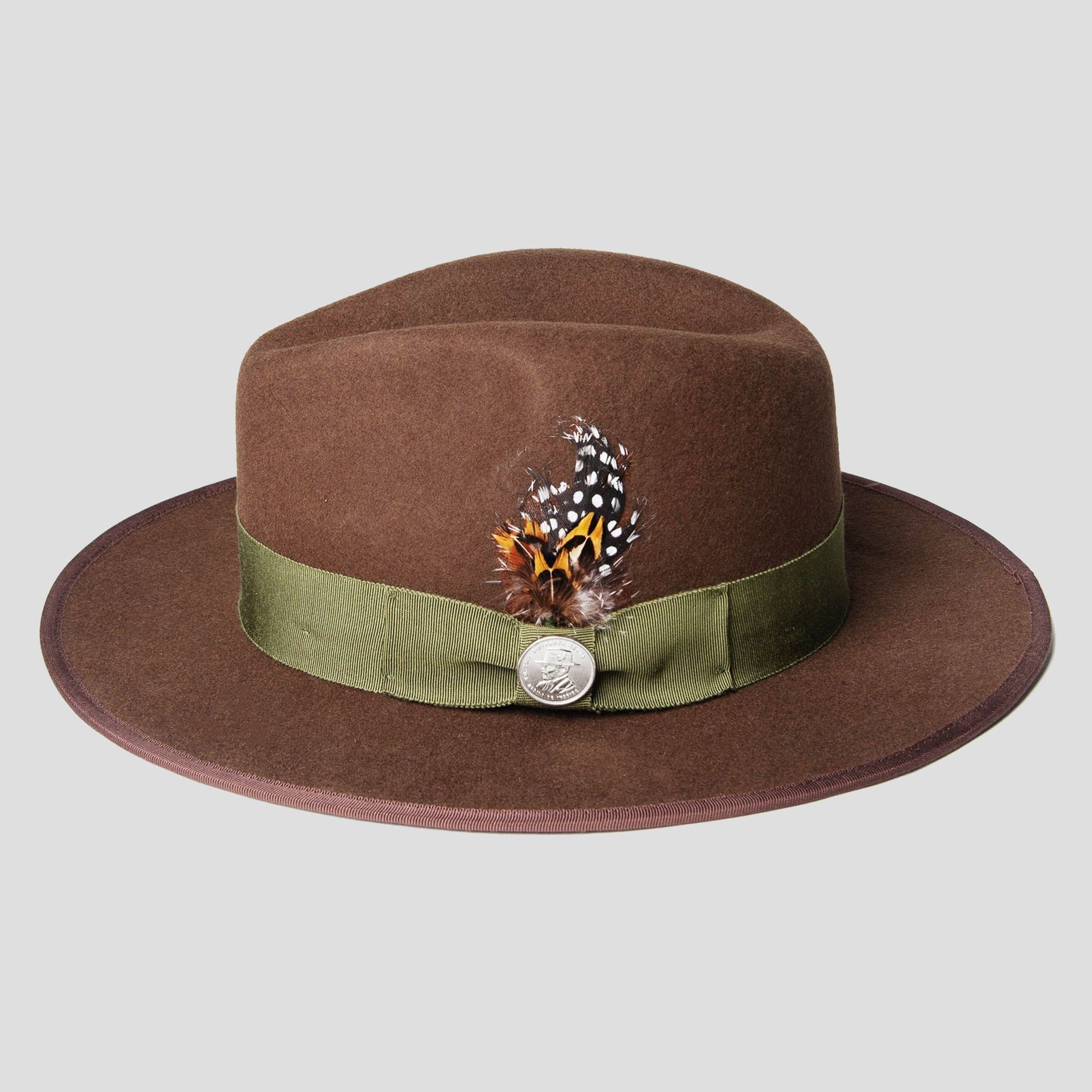Suave Fedora Hat Brown - Image 4