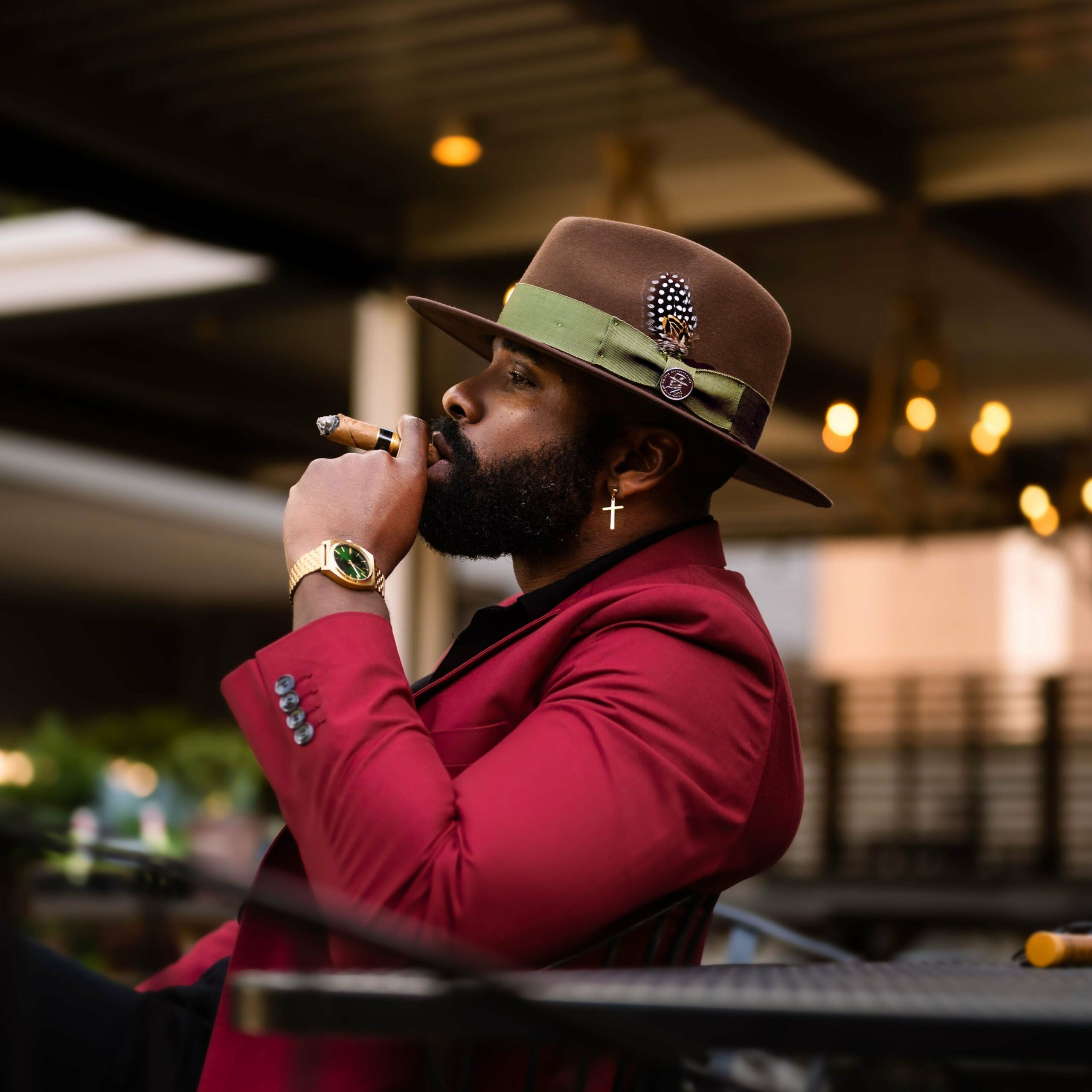 Suave Fedora Hat Brown - Image 2