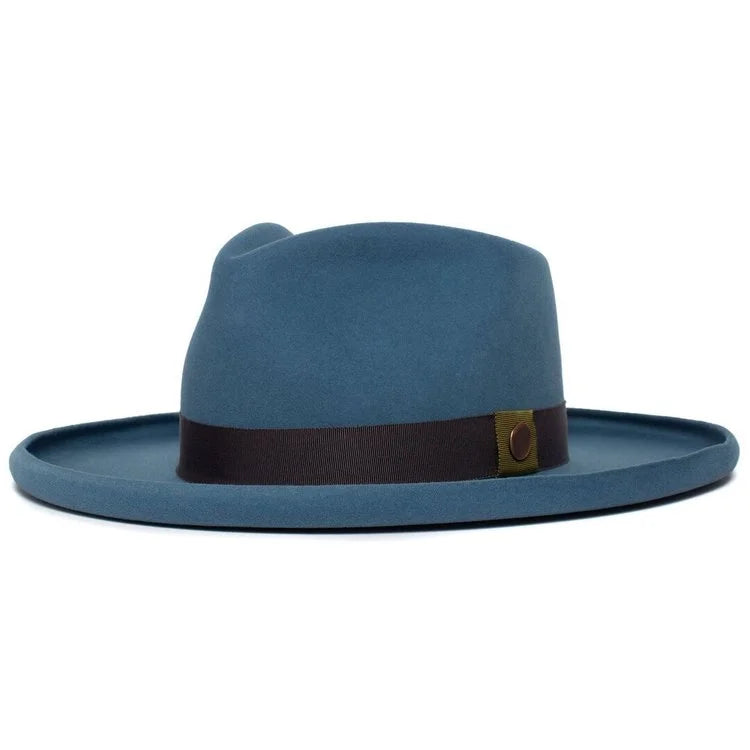 Suave Wide Brim Felt Fedora - Image 24