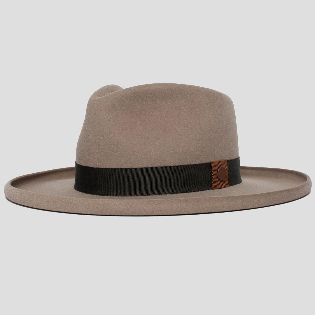 Suave Wide Brim Felt Fedora - Image 10